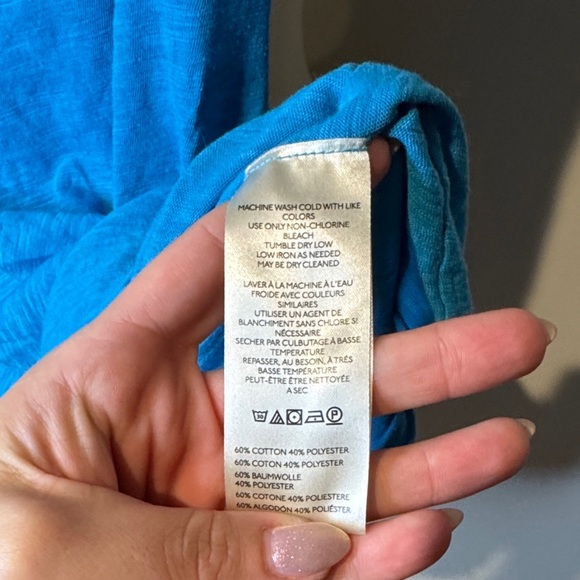 We The Free Vibrant Blue Tank Top - Picture 3 of 4